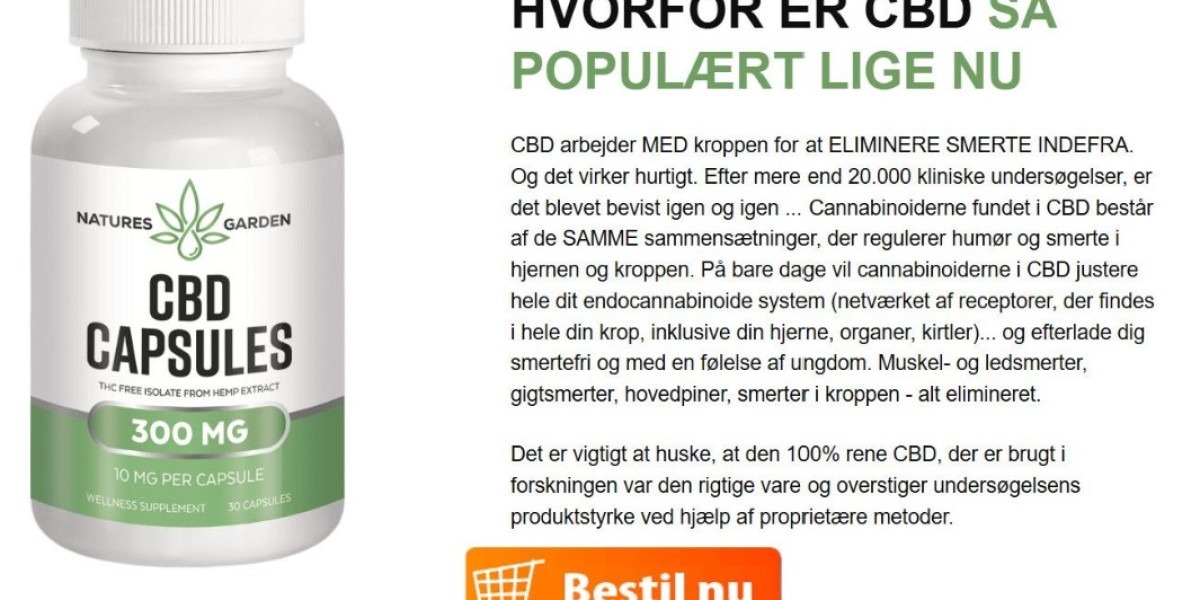 Natures Garden CBD Kapsler Anmeldelse: Stressfr