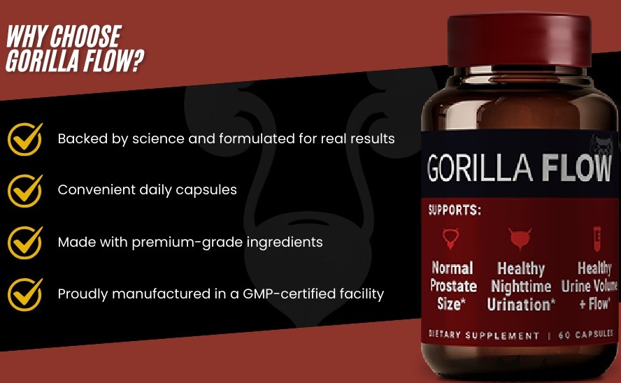 GorillaFlowProstate HealthSupport Profile Picture