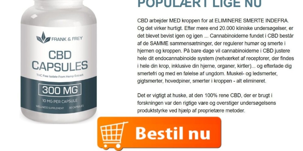 Frank & Frey CBD 300MG Kapsler Anmeldelser