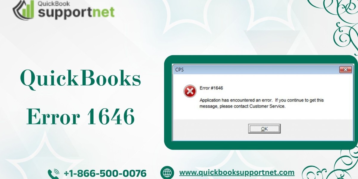 QuickBooks Error 1646 – Complete Troubleshootin