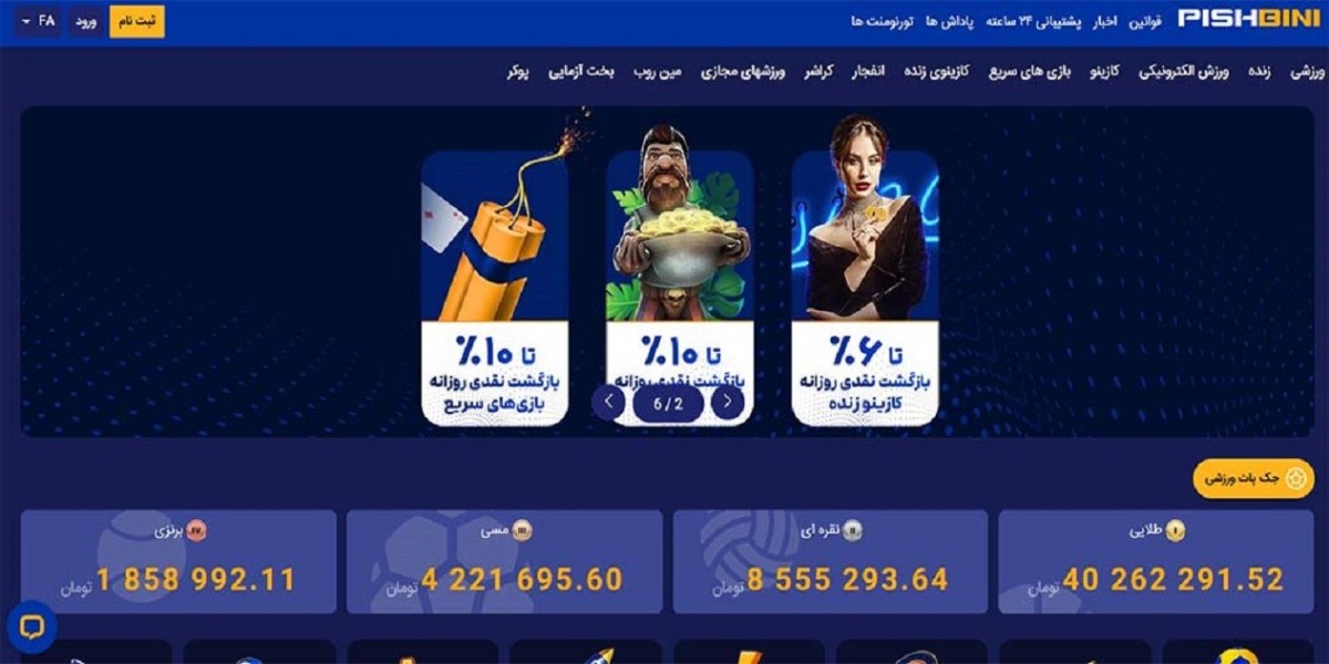 پیش بینی فوتبال و سایر ورزش‌ها در سایت pishbini