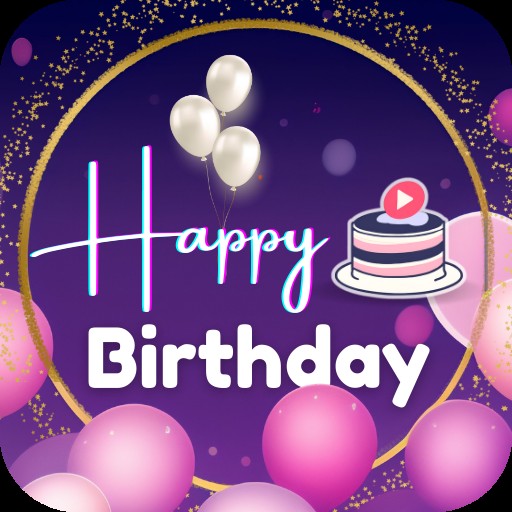 Birthday Video Maker With Song Profile Picture