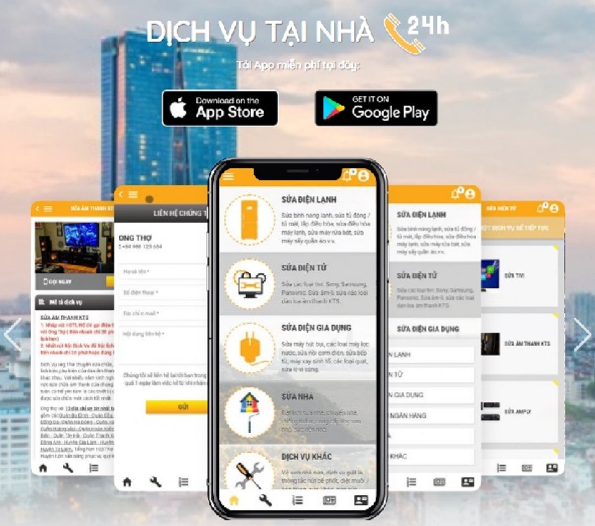 App Ong Thợ Profile Picture
