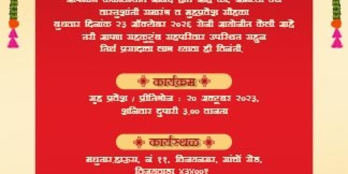 Create Vastu Shanti Invitation Card Online Free