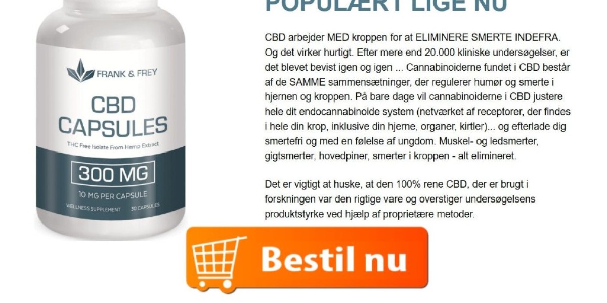 Frank & Frey CBD Anmeldelse: Kvalitet Kapsler