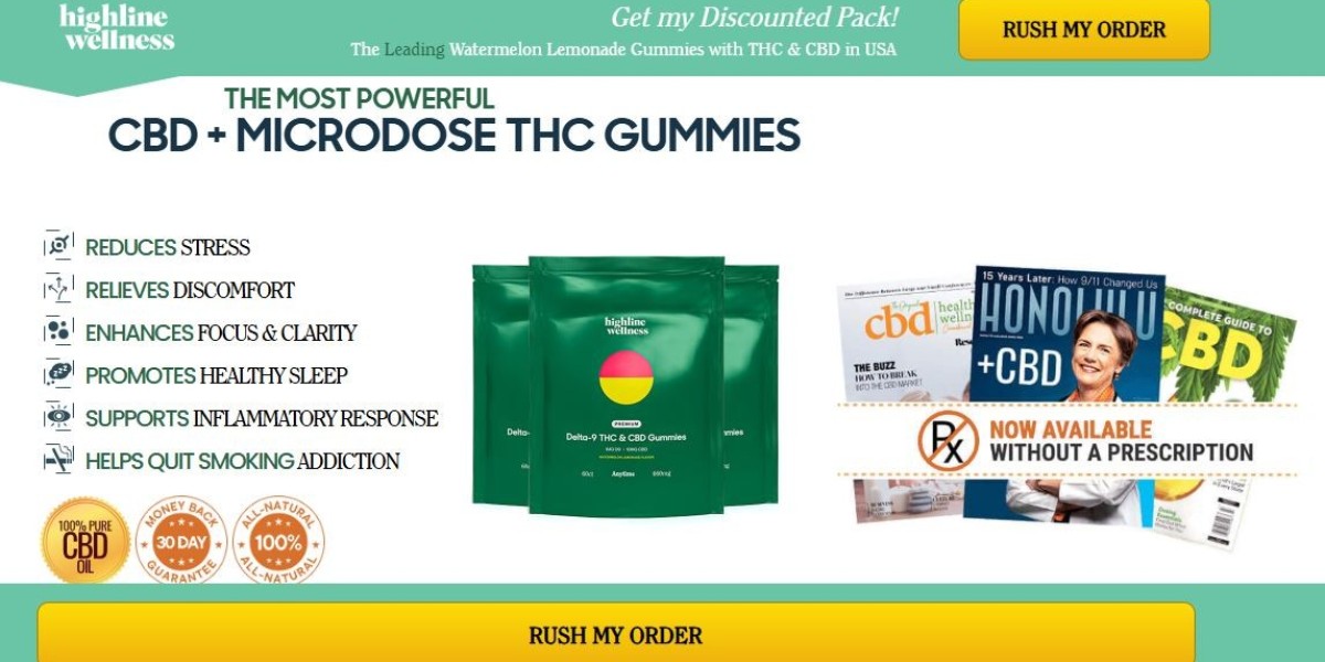 CBD Gummies Highline Wellness – Read This Befor