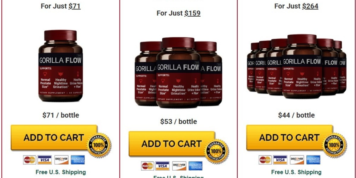 GorillaFlow Prostate Health Support Price In US