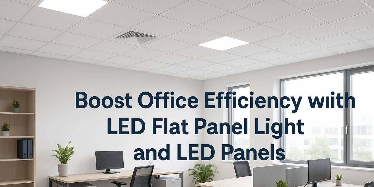 Boost Office Efficiency with LED Flat Panel