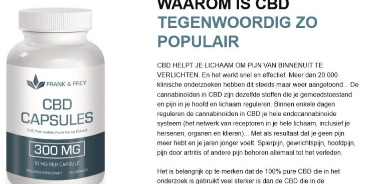 Frank Frey CBD Nederland #1 natuurlijke formula