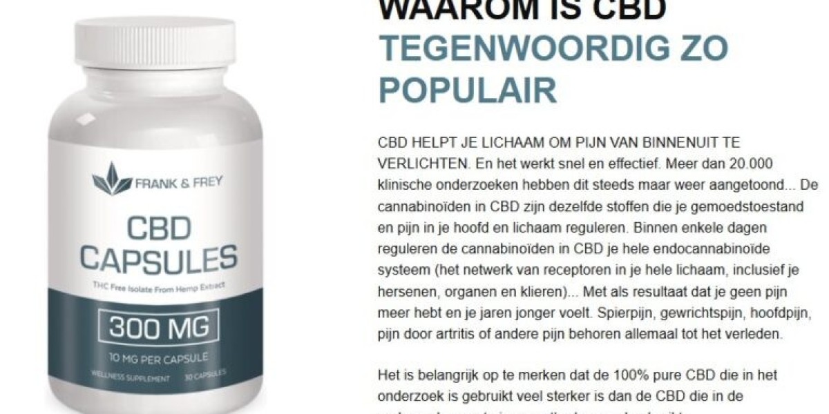 Hoe kan Frank Frey CBD Kopen uw levenskwaliteit
