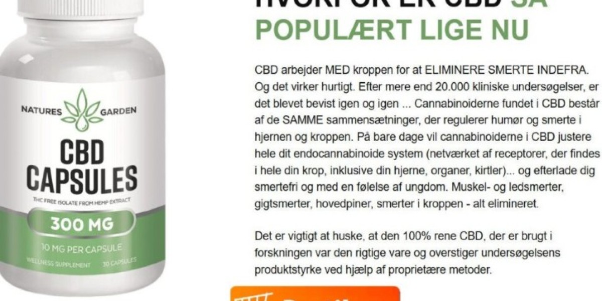 NaturesGarden CBD-kapsler Danmark Naturlig komp