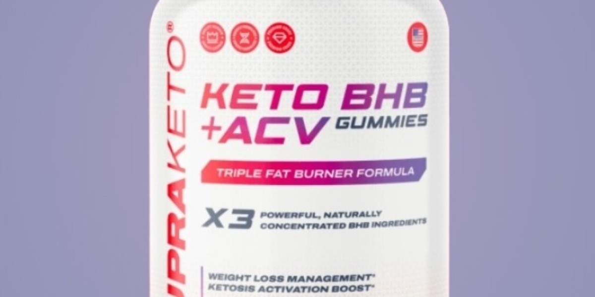 Supra Keto BHB Plus ACV Gummies