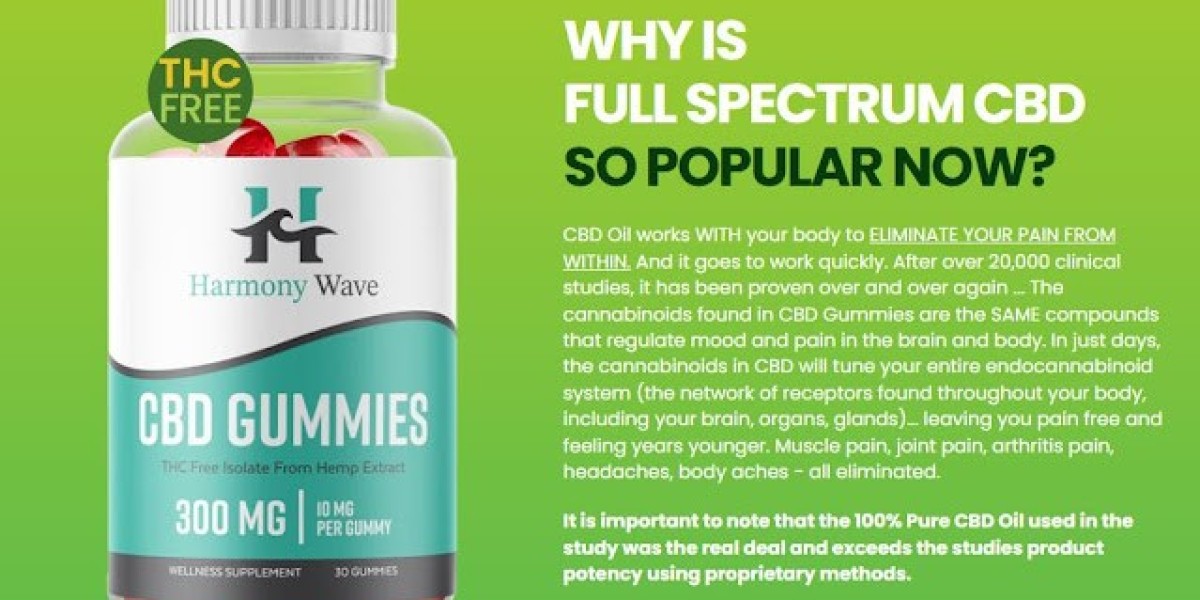 HarmonyWave CBD Gummies: Check Here It Benefits