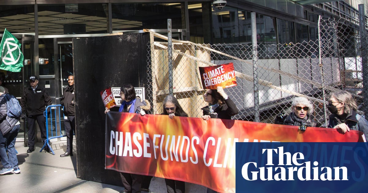 World’s largest banks pledged $869bn to fossil fuel firms in 2024, new report finds | Business | The Guardian