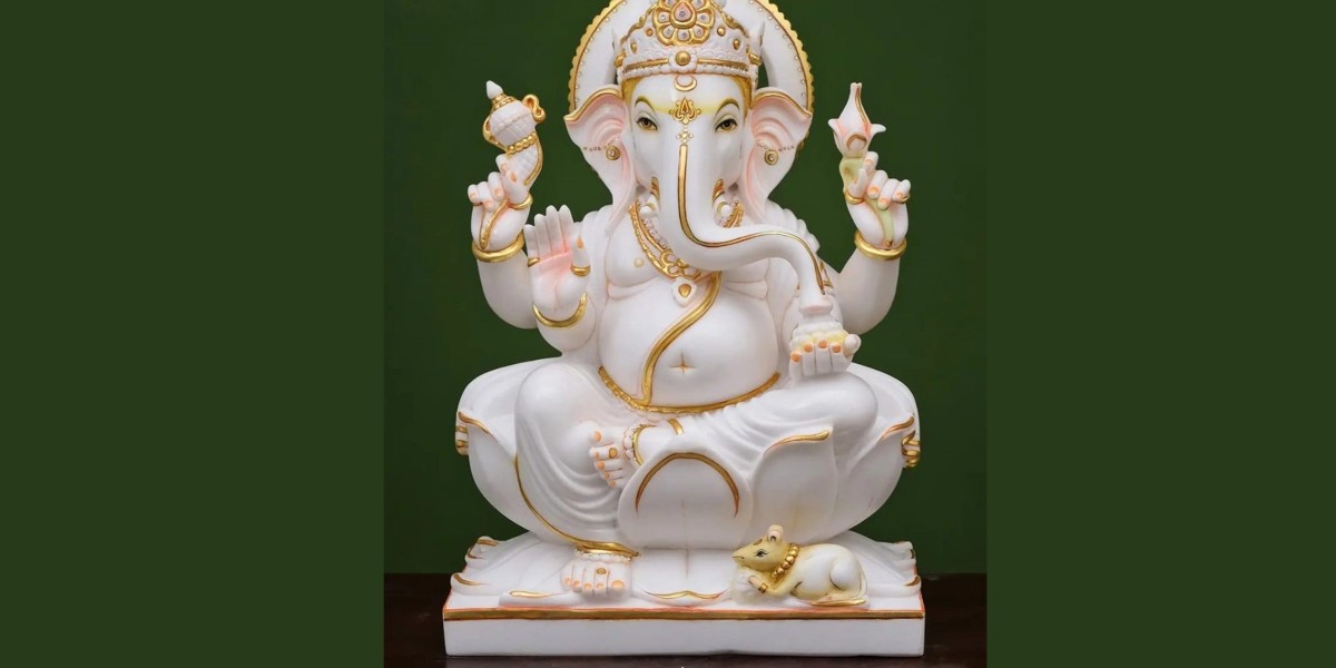 Bring Home Divinity with a Marble Ganesh Ji