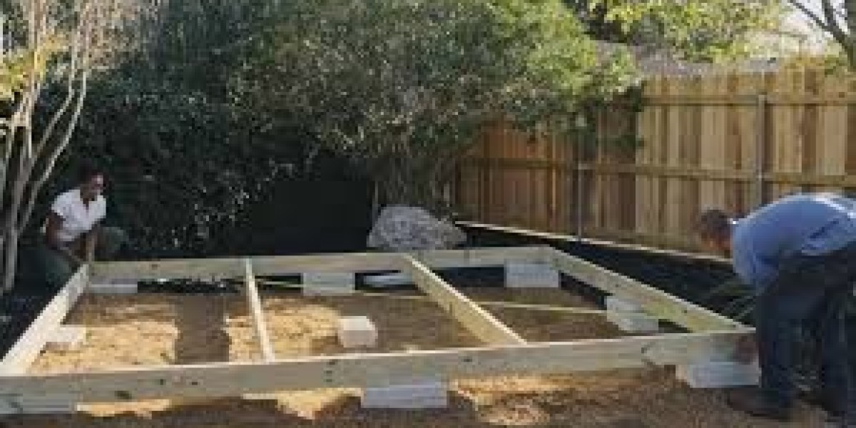 How to Build a Floating Deck Over Grass