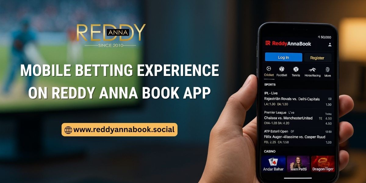Mobile Betting Experience on Reddy Anna Book Ap