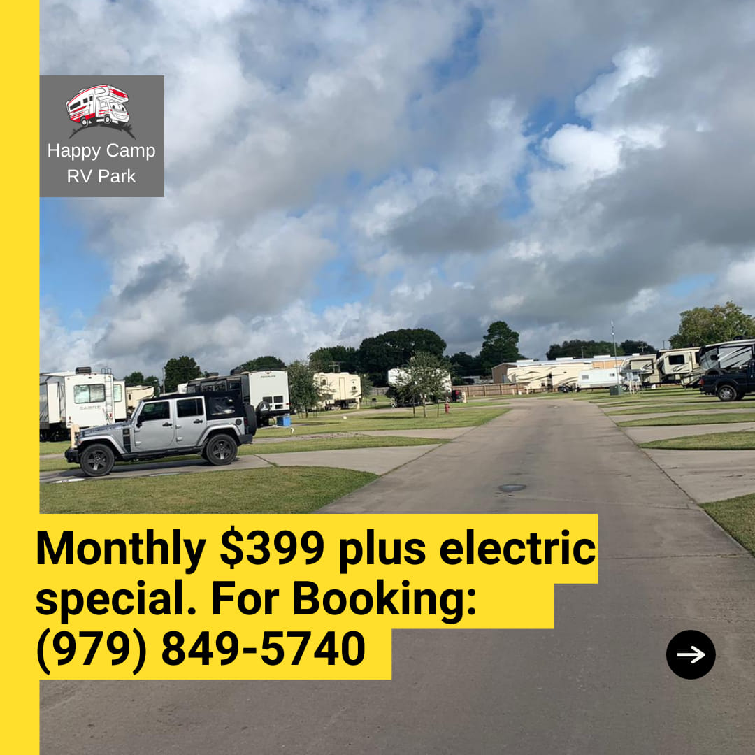 Finding the Perfect RV Space for Rent in Angleton: Why Happy Camp RV Park Is Your Ideal Choice