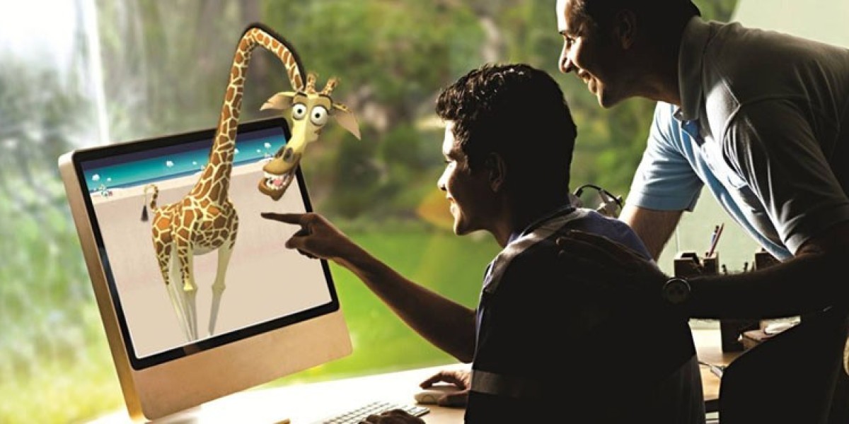 Cartoon making in 3D. Animation institute