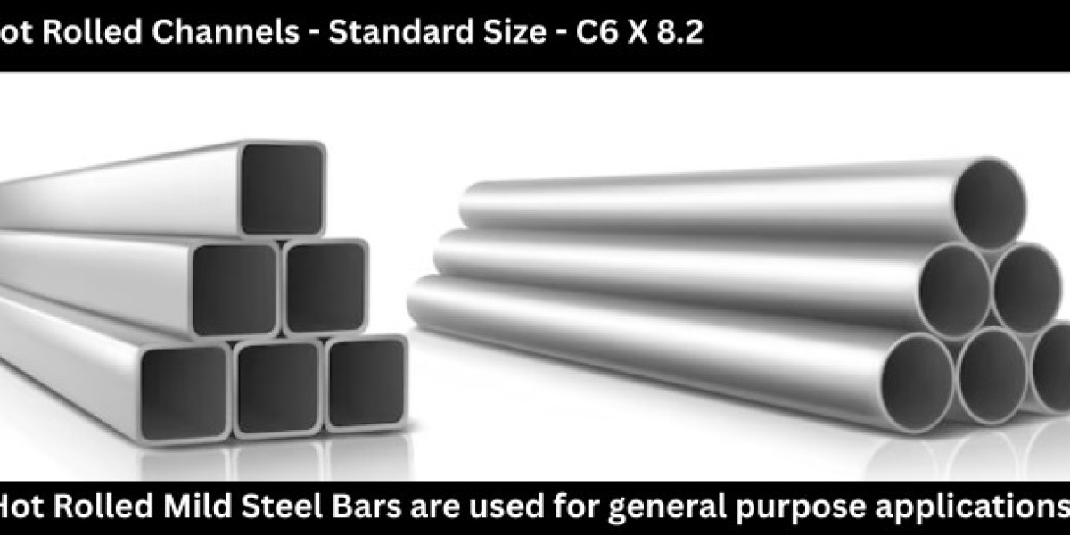 Hot Rolled Channels - Standard Size - C6 X 8.2