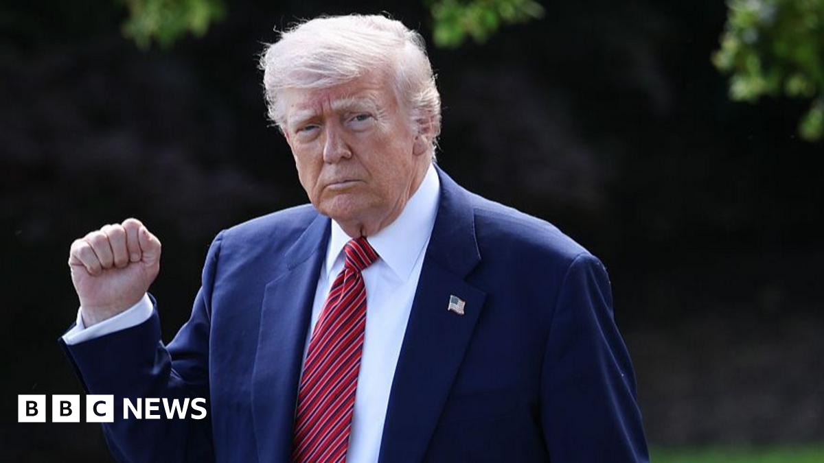 Trump tariffs can stay in place for now, appeals court rules  - BBC News