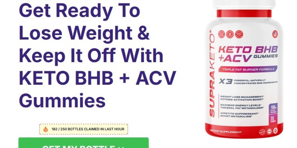 Supra KETO BHB + ACV Gummies – Support Ketosis