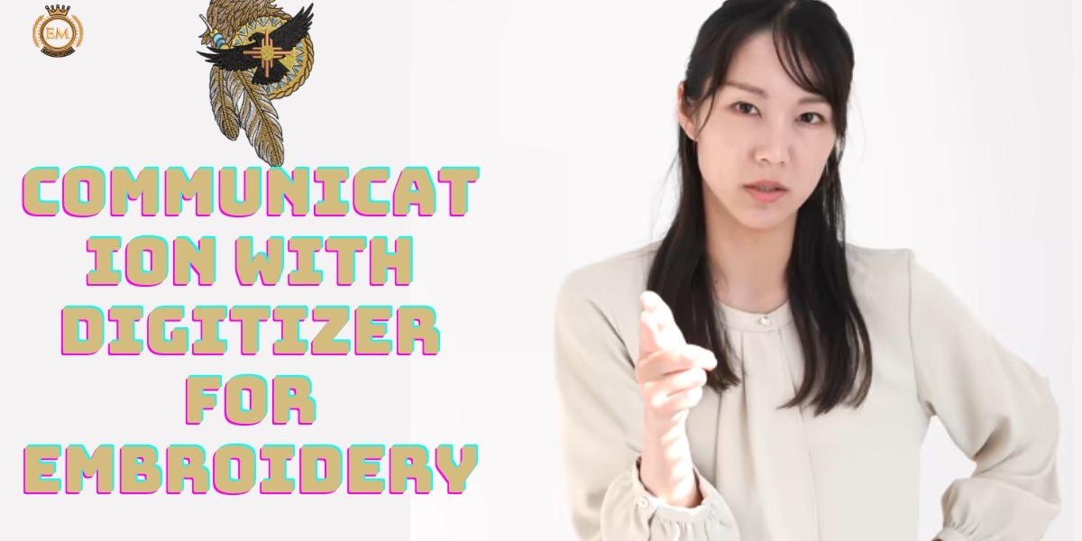 Communication with Digitizer for Embroidery .