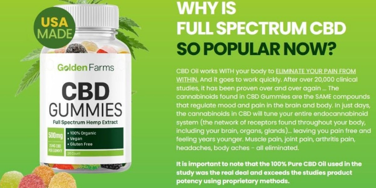 Golden Farms Gummies See the Amazing Benefits,