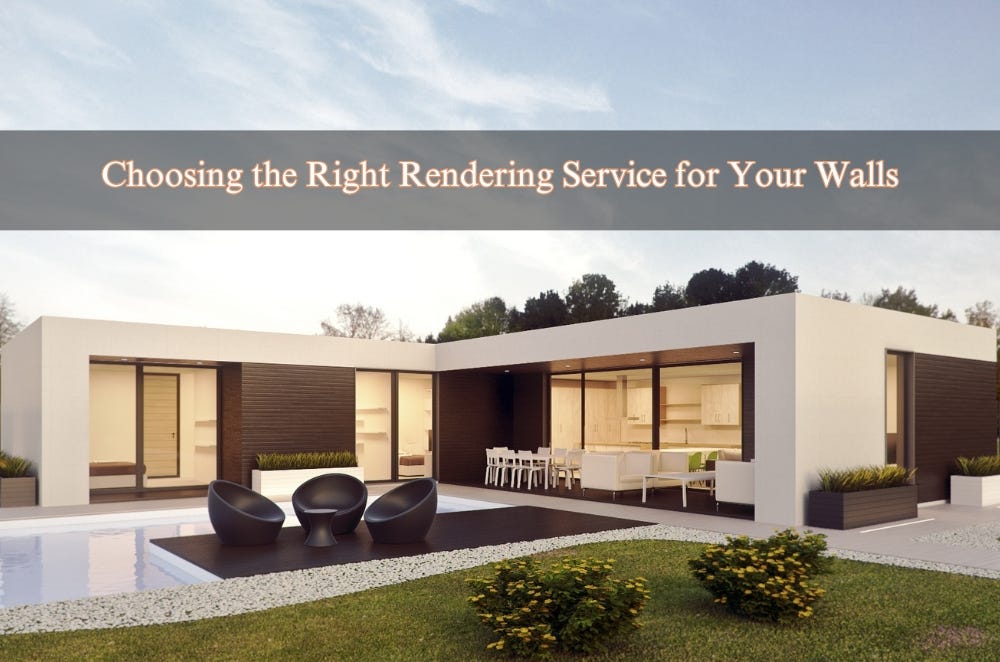 Choosing the Right Rendering Service for Your Walls | by harvey walker | May, 2025 | Medium