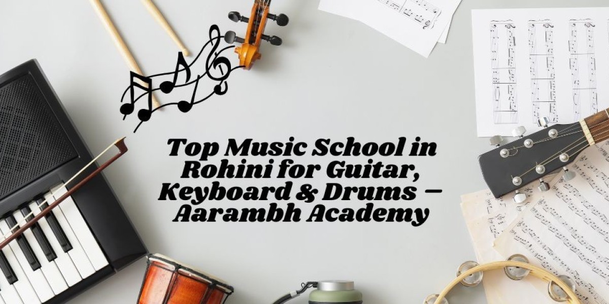 Top Music School in Rohini for Guitar, Keyboard