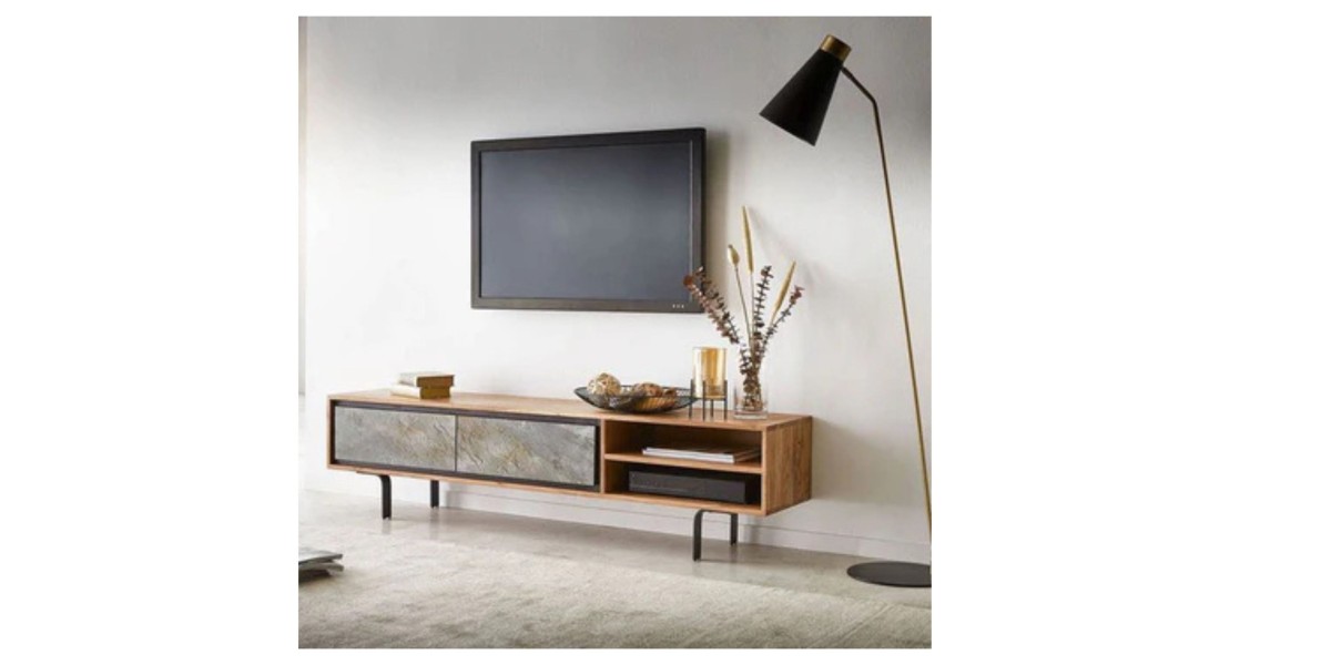 Premium Jarrah TV Unit with Storage
