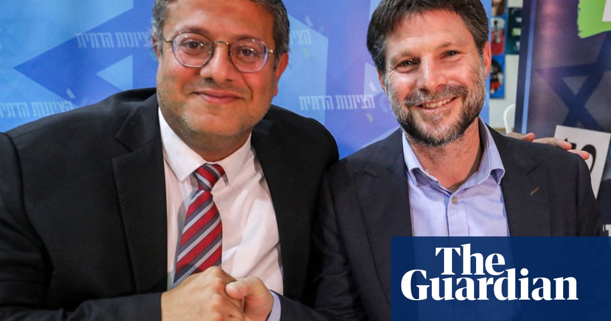 UK places sanctions on two far-right Israeli ministers over ‘monstrous’ Gaza comments | Foreign policy | The Guardian