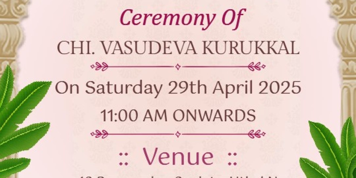 DIY Thread Ceremony Invitation – No Cost