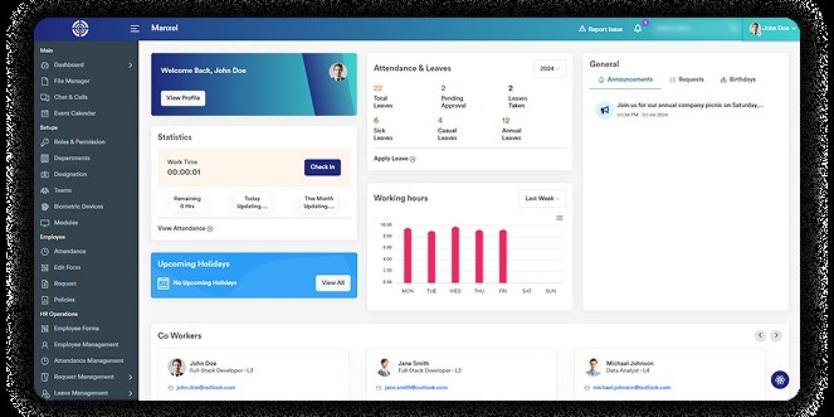 Make HR Effortless with MANXEL HRMS