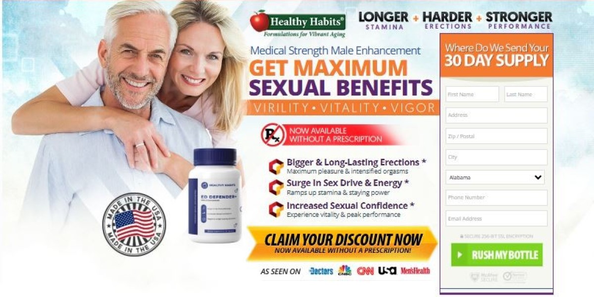 ED Defender+ Capsules: 100% Natural Ingredients