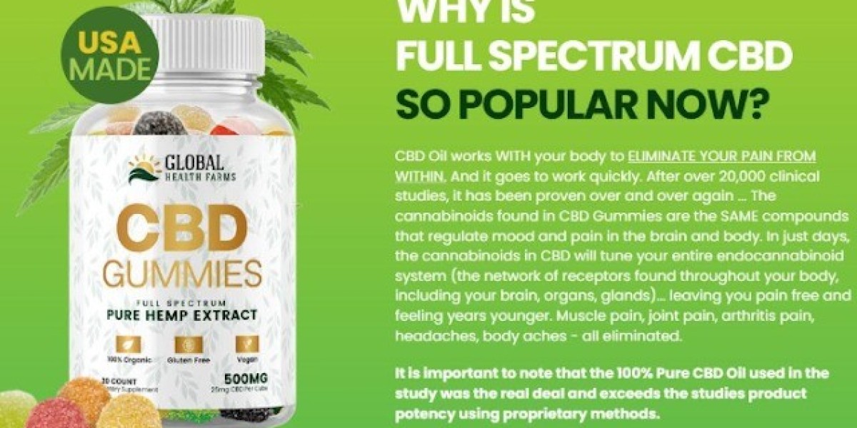 Global Health Farms CBD Gummies