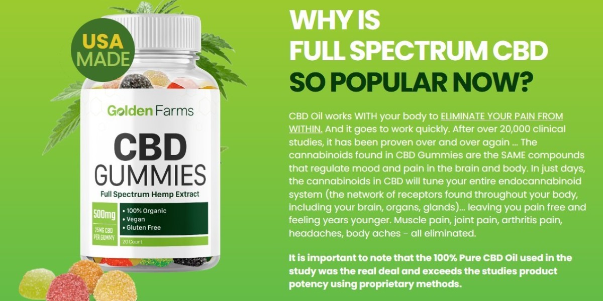 Golden Farms CBD 500mg Price, Working & Reviews