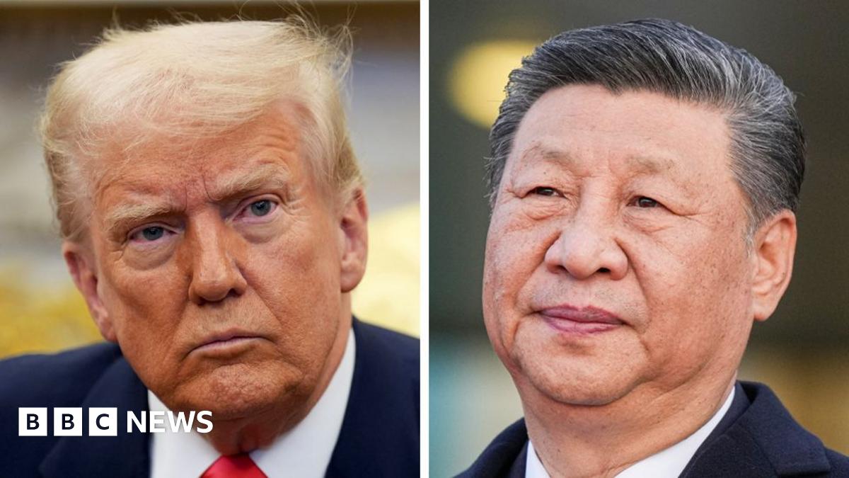 China hits back after Trump claims it is 'violating' tariff truce - BBC News