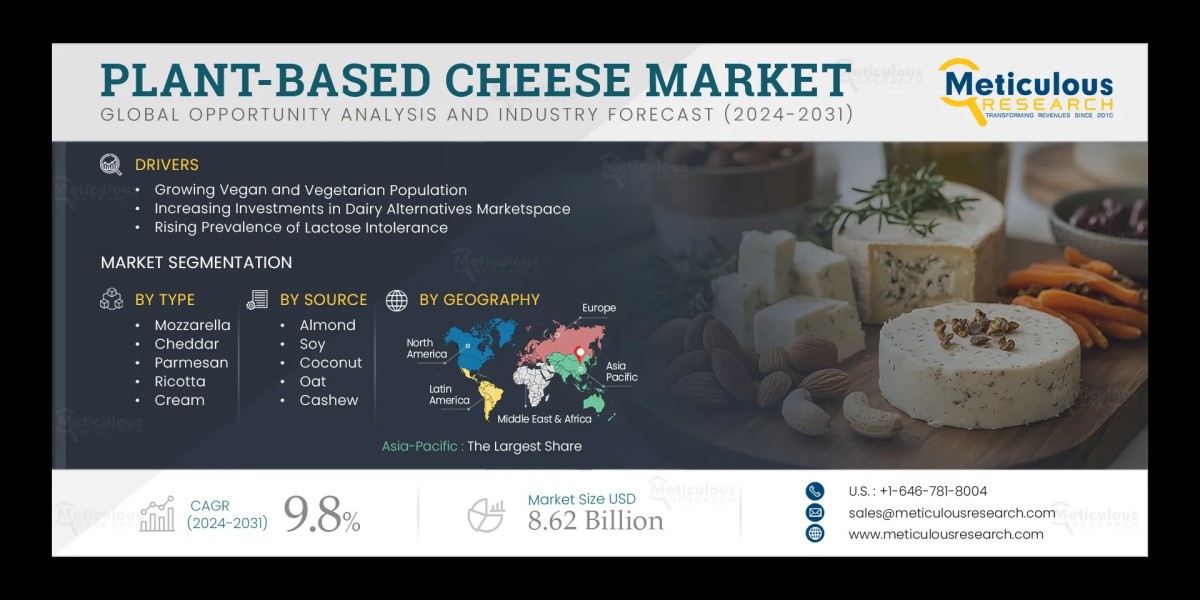 Plant-based Cheese Market Size, Share & Global
