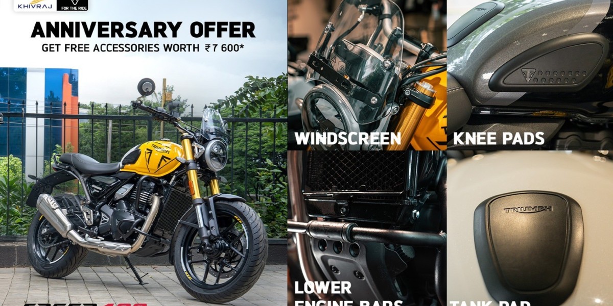 Triumph Speed 400 Anniversary Offer with Free A