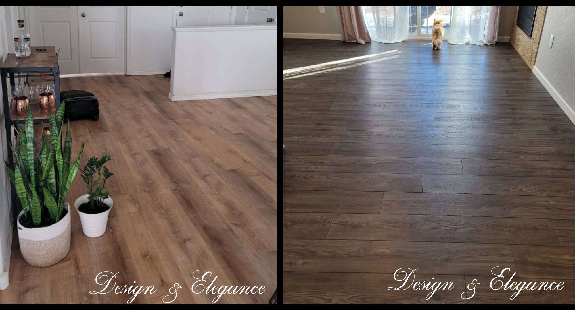 Luxury Vinyl Planks Flooring Installation Denver Metro | Designandelegance