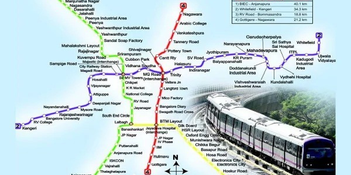 Bangalore Metro Route Map: Timing | Lines | Sta